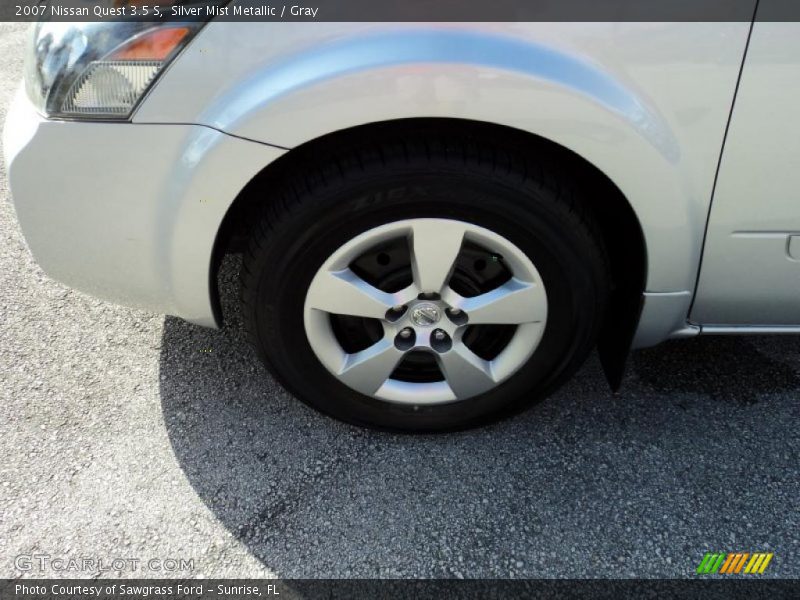 Silver Mist Metallic / Gray 2007 Nissan Quest 3.5 S