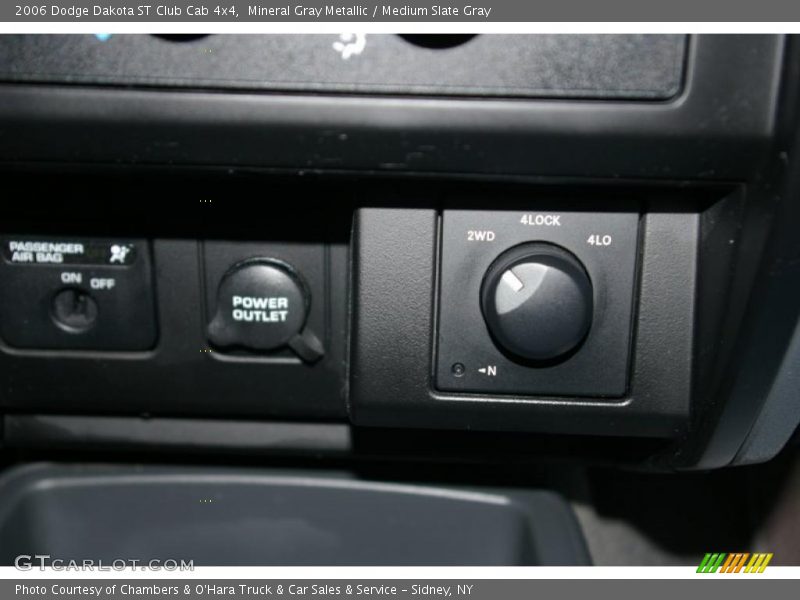Mineral Gray Metallic / Medium Slate Gray 2006 Dodge Dakota ST Club Cab 4x4