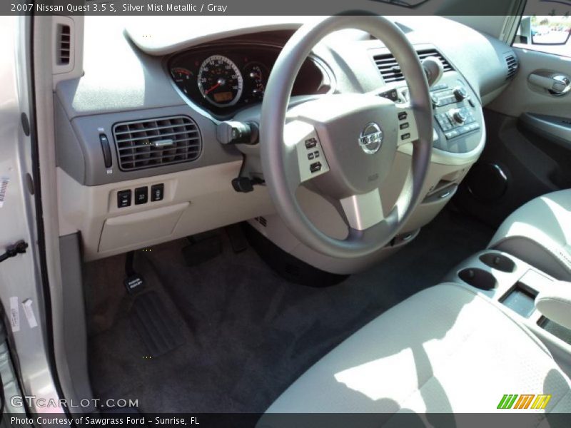 Silver Mist Metallic / Gray 2007 Nissan Quest 3.5 S