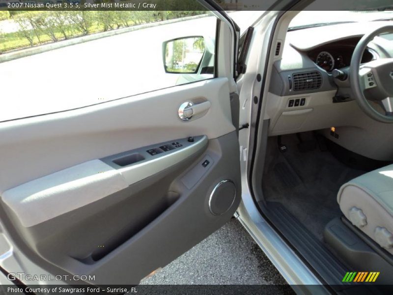 Silver Mist Metallic / Gray 2007 Nissan Quest 3.5 S