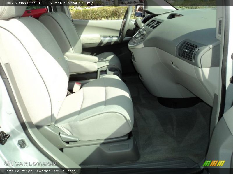 Silver Mist Metallic / Gray 2007 Nissan Quest 3.5 S