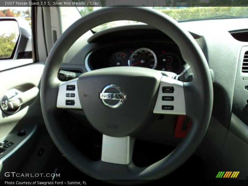 Silver Mist Metallic / Gray 2007 Nissan Quest 3.5 S