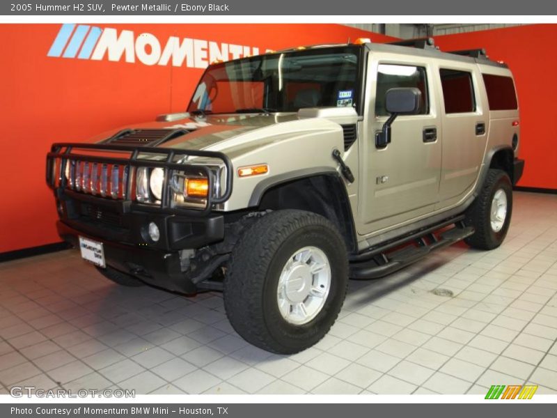 Pewter Metallic / Ebony Black 2005 Hummer H2 SUV