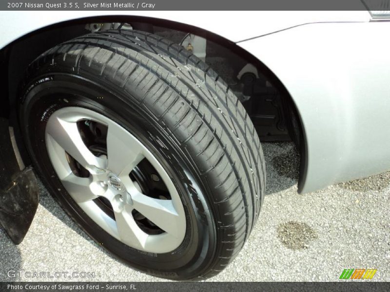 Silver Mist Metallic / Gray 2007 Nissan Quest 3.5 S