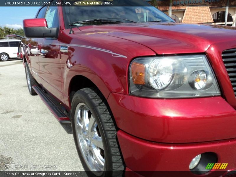 Redfire Metallic / Black 2008 Ford F150 FX2 Sport SuperCrew