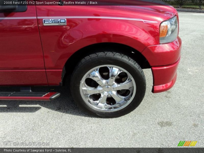 Redfire Metallic / Black 2008 Ford F150 FX2 Sport SuperCrew