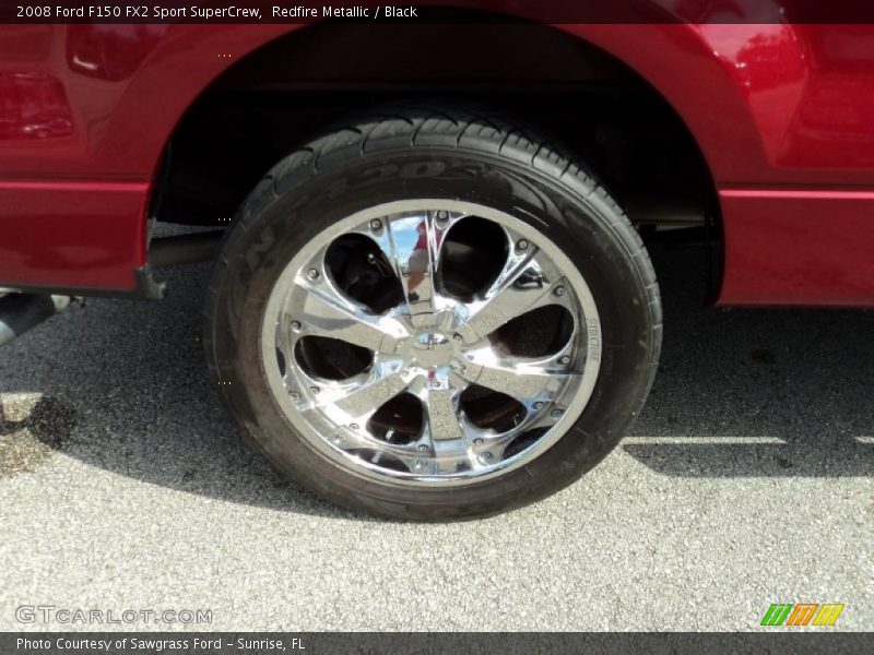 Redfire Metallic / Black 2008 Ford F150 FX2 Sport SuperCrew