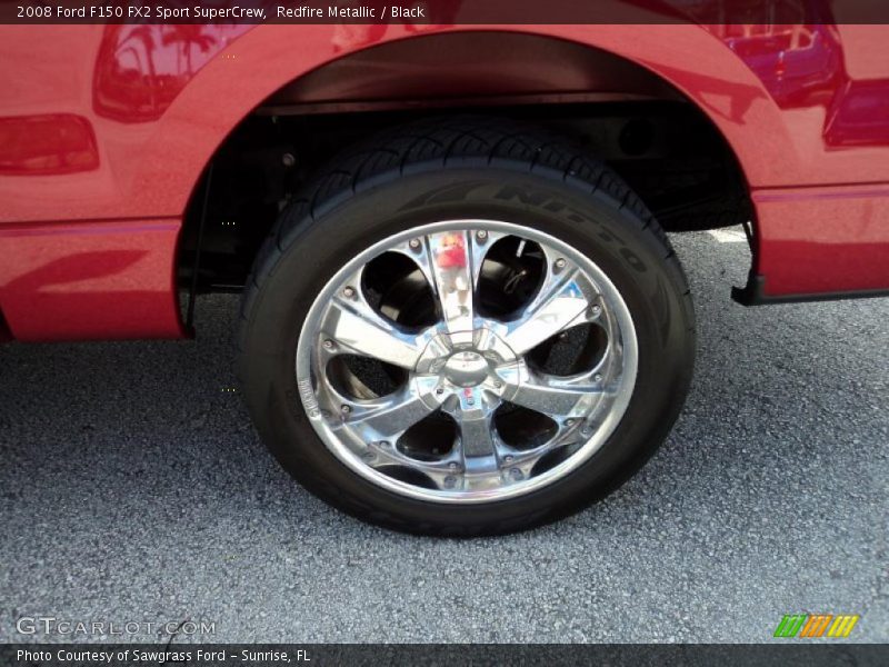 Redfire Metallic / Black 2008 Ford F150 FX2 Sport SuperCrew