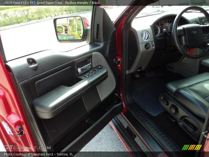 Redfire Metallic / Black 2008 Ford F150 FX2 Sport SuperCrew