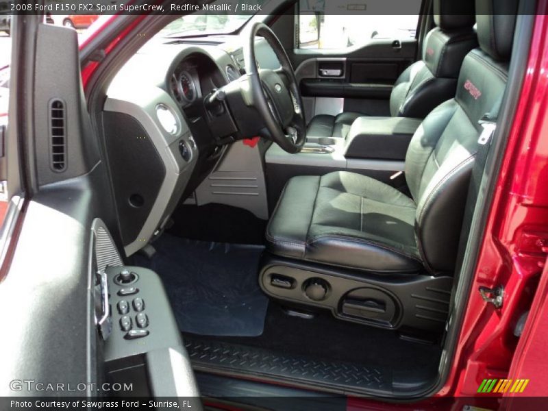 Redfire Metallic / Black 2008 Ford F150 FX2 Sport SuperCrew