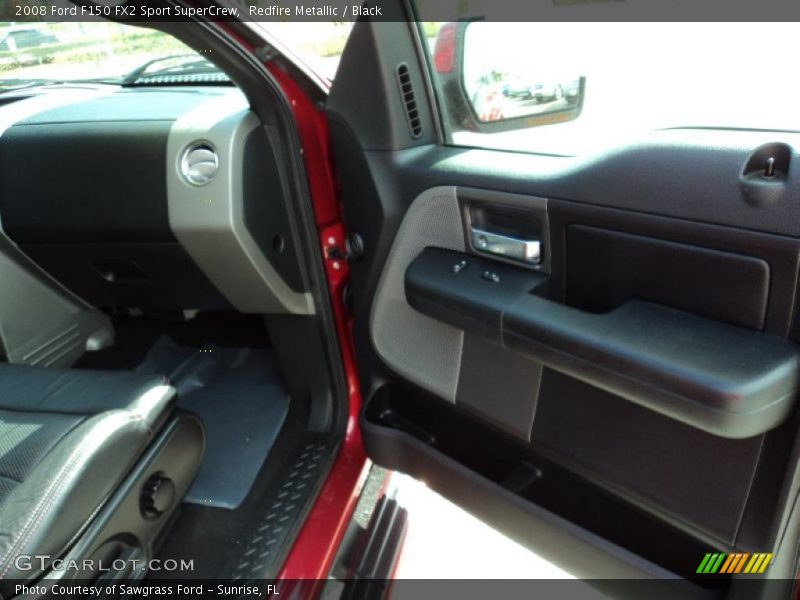 Redfire Metallic / Black 2008 Ford F150 FX2 Sport SuperCrew