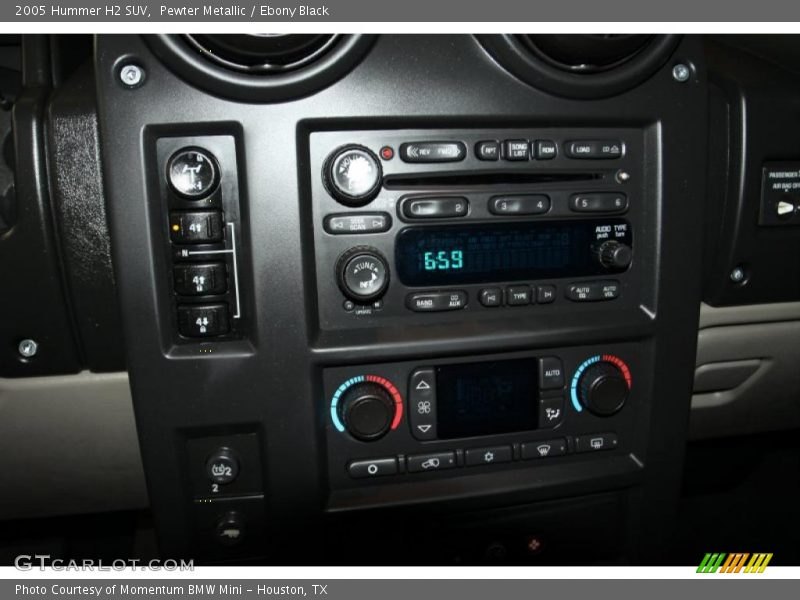 Pewter Metallic / Ebony Black 2005 Hummer H2 SUV