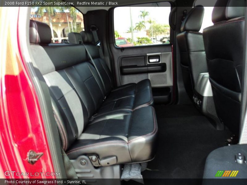 Redfire Metallic / Black 2008 Ford F150 FX2 Sport SuperCrew