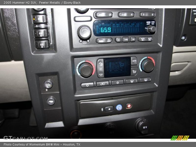 Pewter Metallic / Ebony Black 2005 Hummer H2 SUV