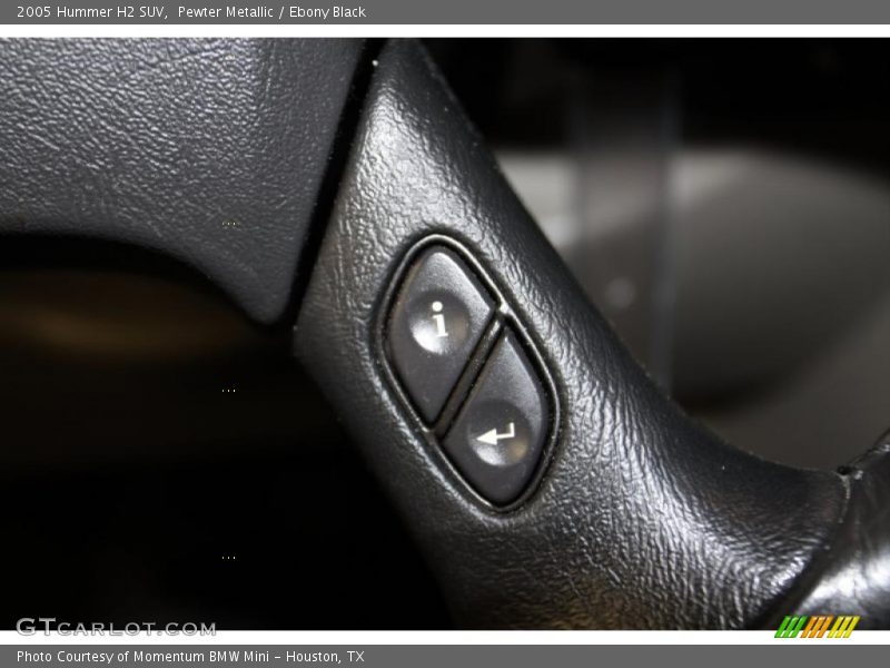Pewter Metallic / Ebony Black 2005 Hummer H2 SUV