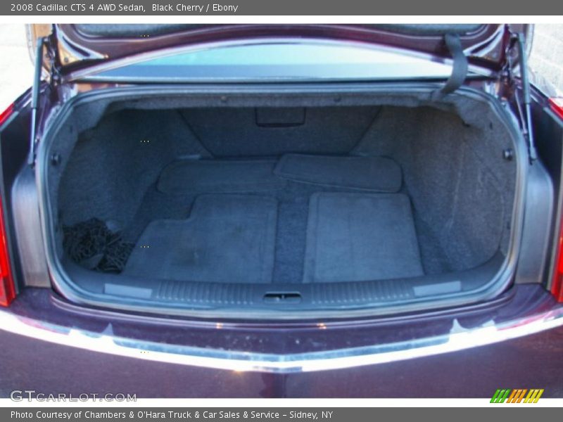 Black Cherry / Ebony 2008 Cadillac CTS 4 AWD Sedan