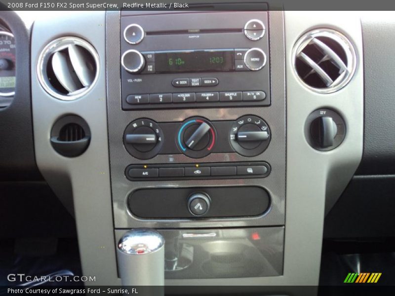 Redfire Metallic / Black 2008 Ford F150 FX2 Sport SuperCrew