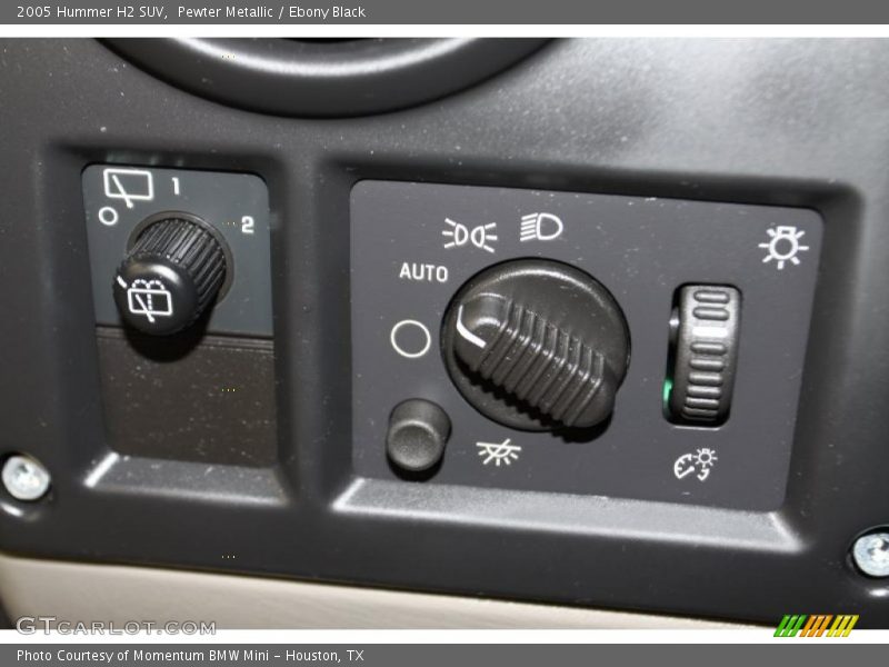 Pewter Metallic / Ebony Black 2005 Hummer H2 SUV