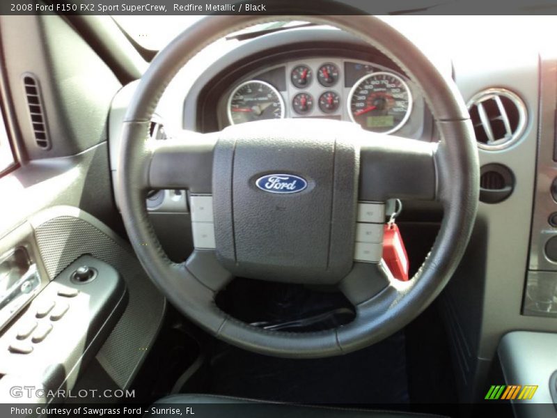 Redfire Metallic / Black 2008 Ford F150 FX2 Sport SuperCrew