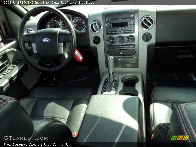 Redfire Metallic / Black 2008 Ford F150 FX2 Sport SuperCrew
