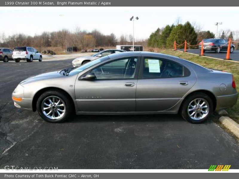 Bright Platinum Metallic / Agate 1999 Chrysler 300 M Sedan