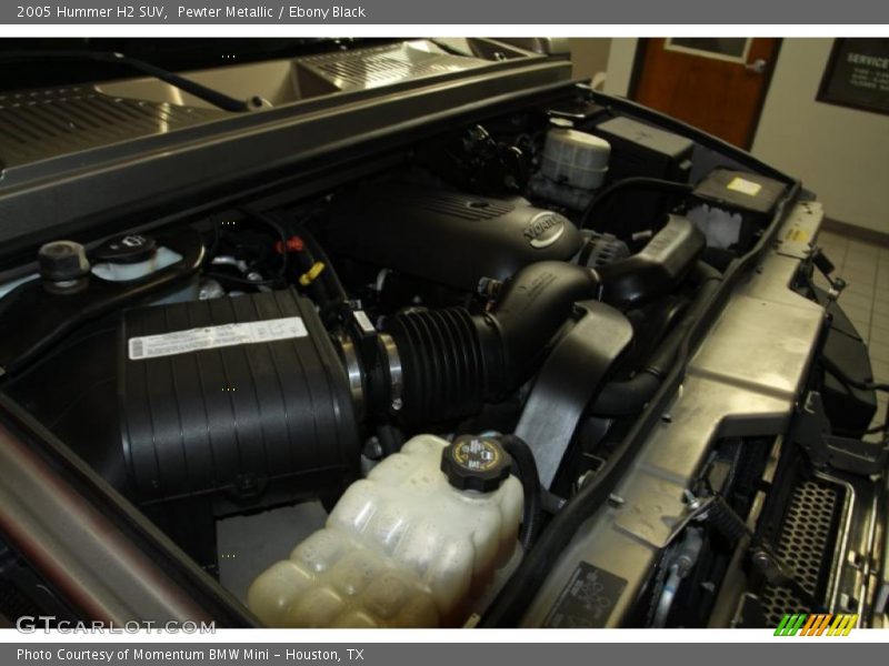Pewter Metallic / Ebony Black 2005 Hummer H2 SUV