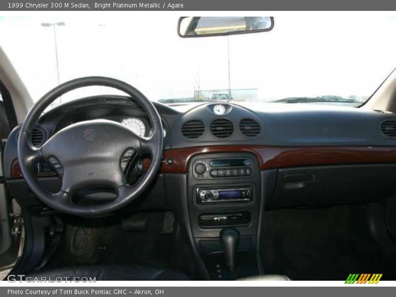 Bright Platinum Metallic / Agate 1999 Chrysler 300 M Sedan