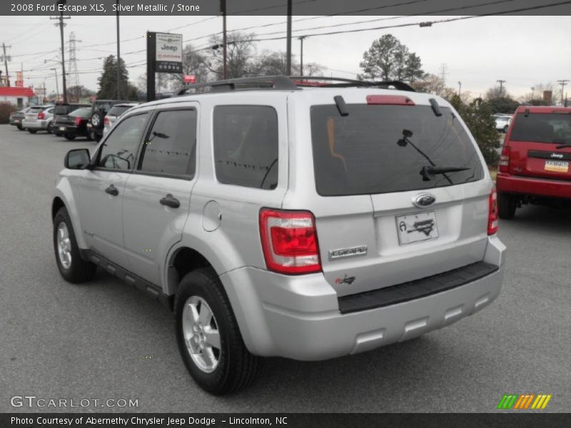 Silver Metallic / Stone 2008 Ford Escape XLS