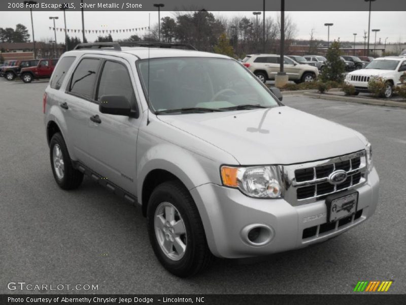Silver Metallic / Stone 2008 Ford Escape XLS