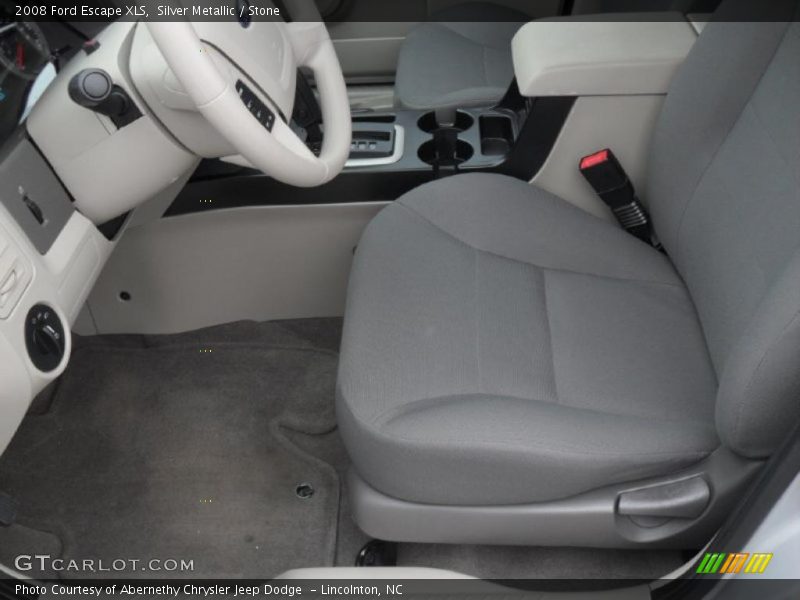 Silver Metallic / Stone 2008 Ford Escape XLS
