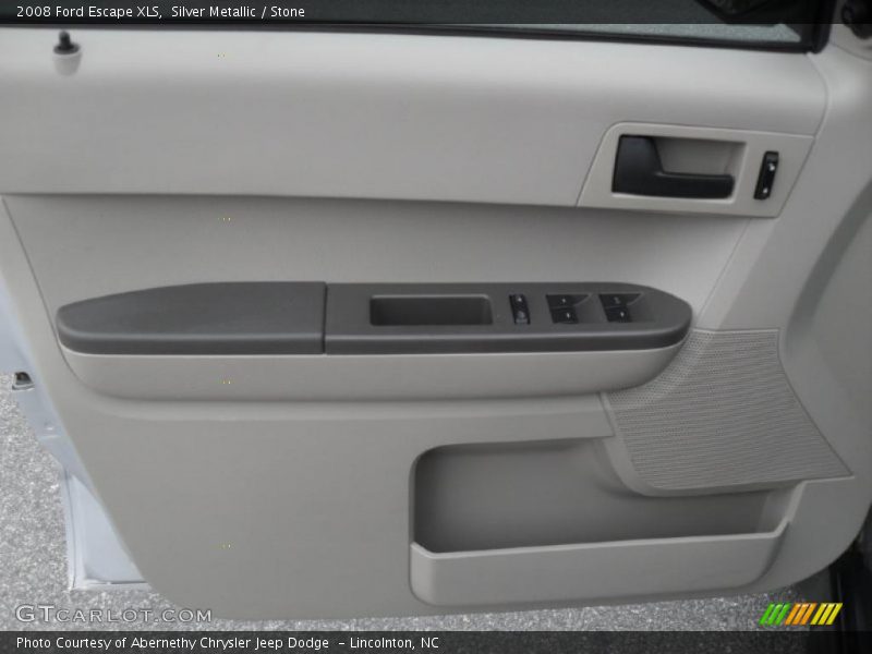 Silver Metallic / Stone 2008 Ford Escape XLS
