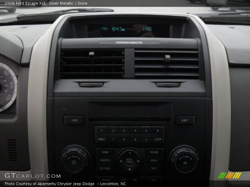 Silver Metallic / Stone 2008 Ford Escape XLS