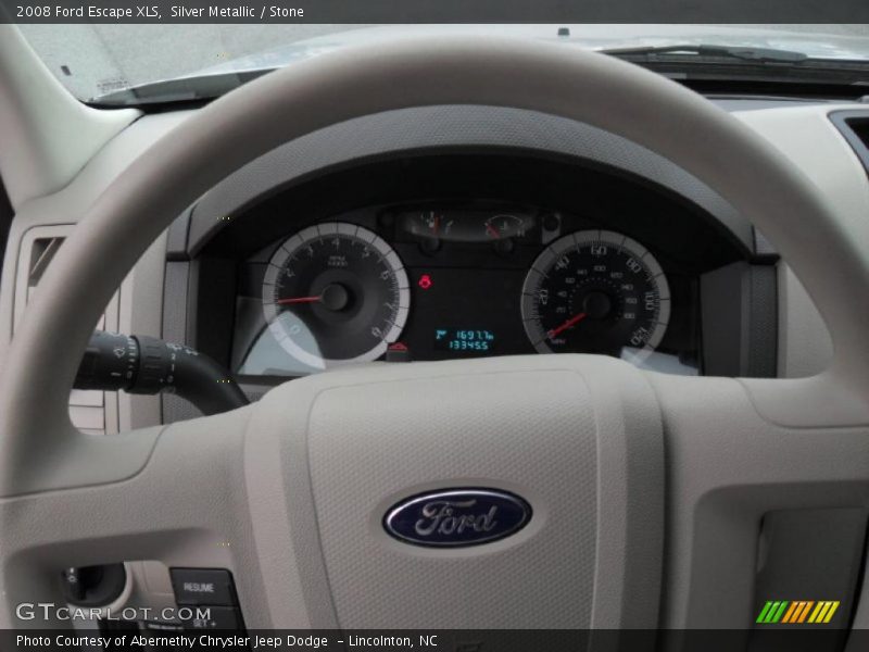 Silver Metallic / Stone 2008 Ford Escape XLS