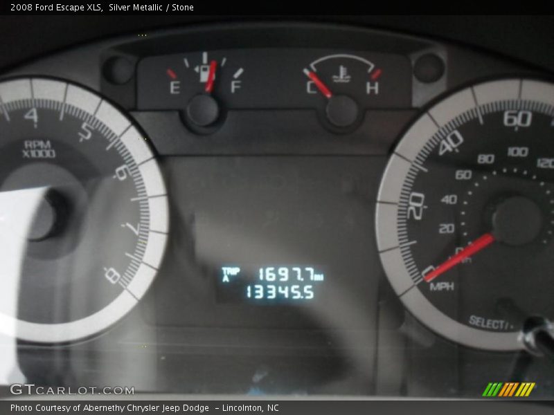 Silver Metallic / Stone 2008 Ford Escape XLS