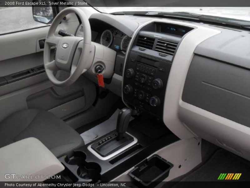 Silver Metallic / Stone 2008 Ford Escape XLS