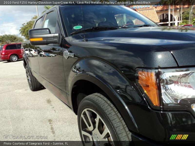 Lava Red Metallic / Harley Davidson Lava Red/Black 2010 Ford F150 Harley-Davidson SuperCrew 4x4