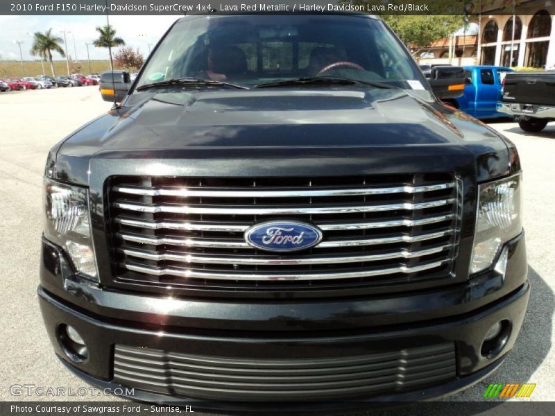 Lava Red Metallic / Harley Davidson Lava Red/Black 2010 Ford F150 Harley-Davidson SuperCrew 4x4