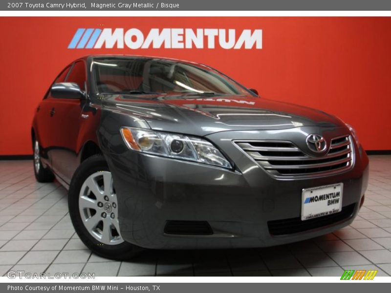 Magnetic Gray Metallic / Bisque 2007 Toyota Camry Hybrid