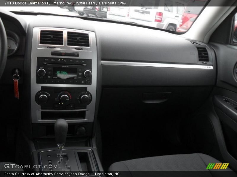 Inferno Red Crystal Pearl / Dark Slate Gray 2010 Dodge Charger SXT