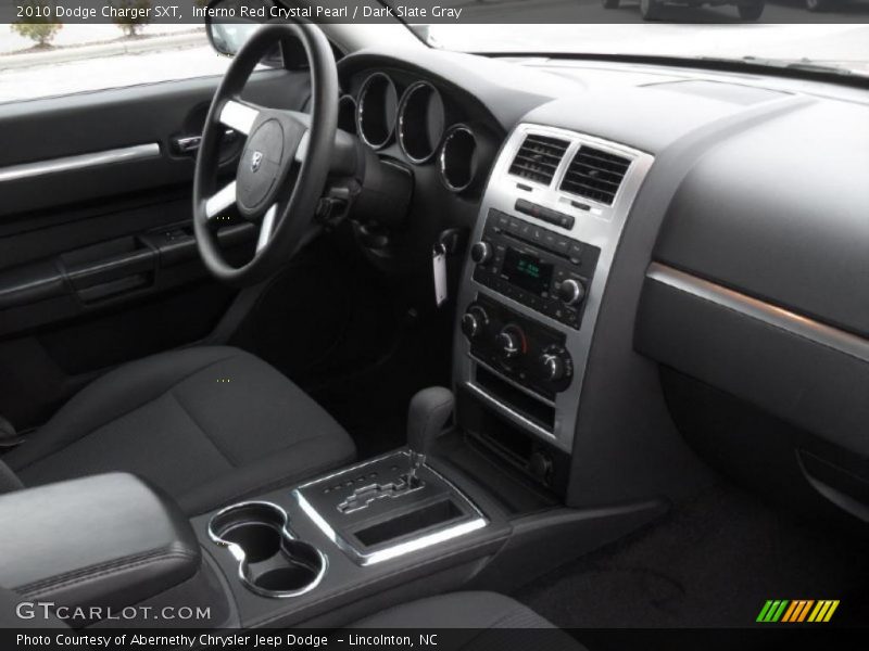 Inferno Red Crystal Pearl / Dark Slate Gray 2010 Dodge Charger SXT