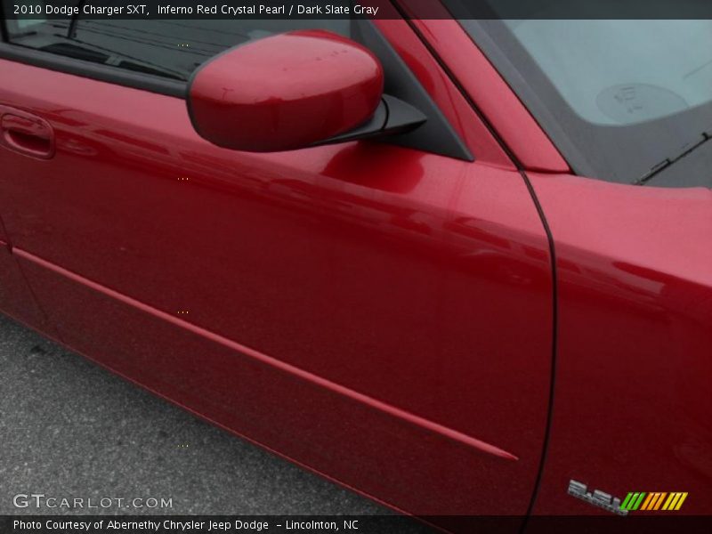 Inferno Red Crystal Pearl / Dark Slate Gray 2010 Dodge Charger SXT
