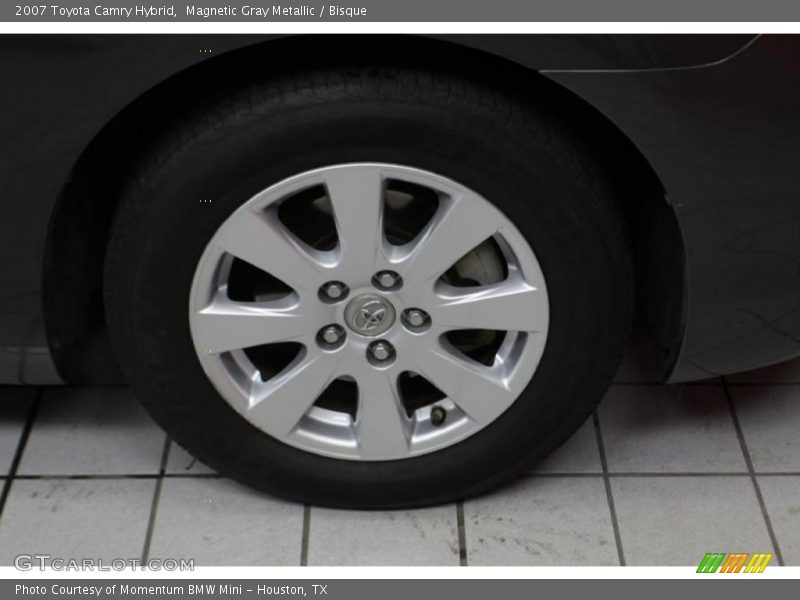 Magnetic Gray Metallic / Bisque 2007 Toyota Camry Hybrid