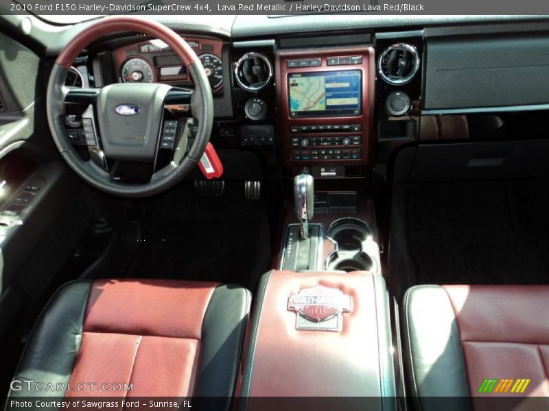 Lava Red Metallic / Harley Davidson Lava Red/Black 2010 Ford F150 Harley-Davidson SuperCrew 4x4