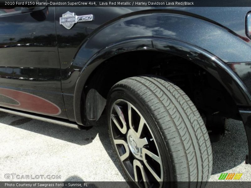 Lava Red Metallic / Harley Davidson Lava Red/Black 2010 Ford F150 Harley-Davidson SuperCrew 4x4