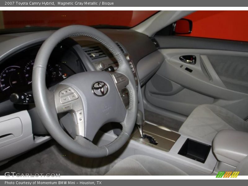 Magnetic Gray Metallic / Bisque 2007 Toyota Camry Hybrid