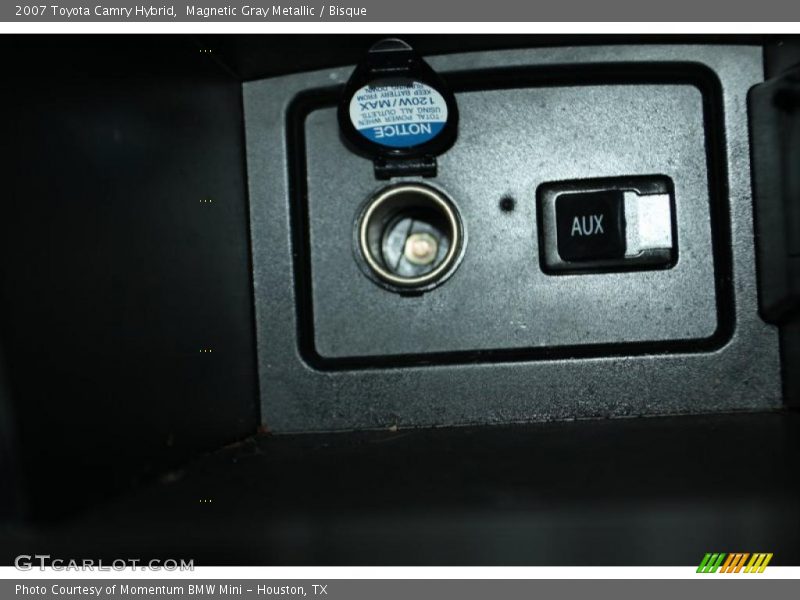 Magnetic Gray Metallic / Bisque 2007 Toyota Camry Hybrid