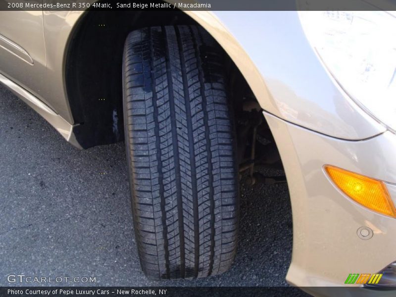 Sand Beige Metallic / Macadamia 2008 Mercedes-Benz R 350 4Matic