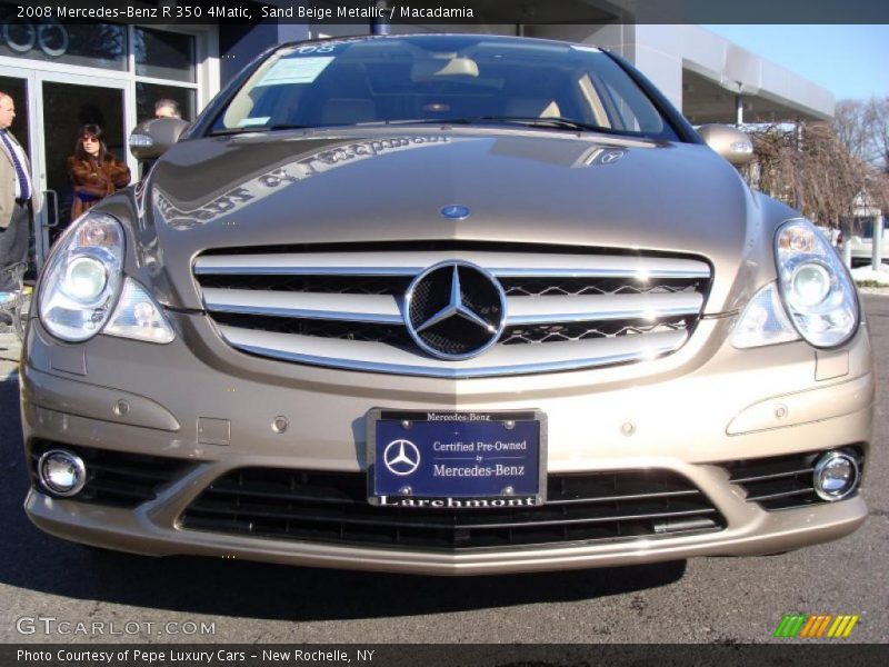 Sand Beige Metallic / Macadamia 2008 Mercedes-Benz R 350 4Matic