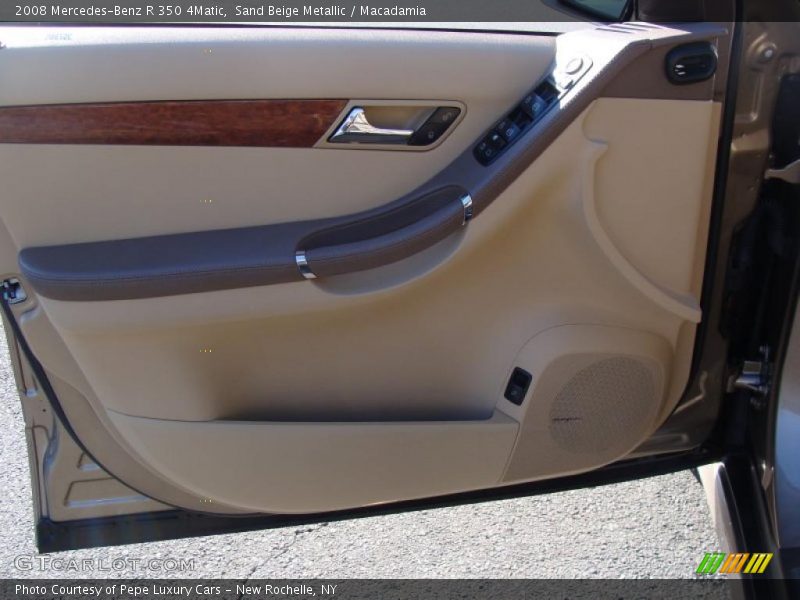 Sand Beige Metallic / Macadamia 2008 Mercedes-Benz R 350 4Matic