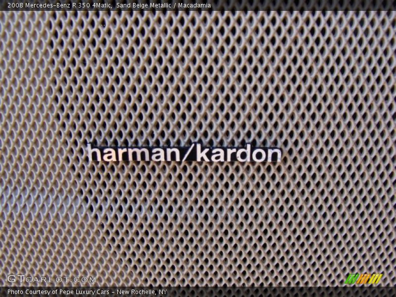 Sand Beige Metallic / Macadamia 2008 Mercedes-Benz R 350 4Matic